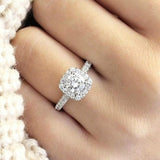 New Trendy Female Crystal Ring