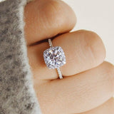 New Trendy Female Crystal Ring