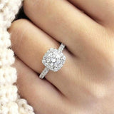 New Trendy Female Crystal Ring